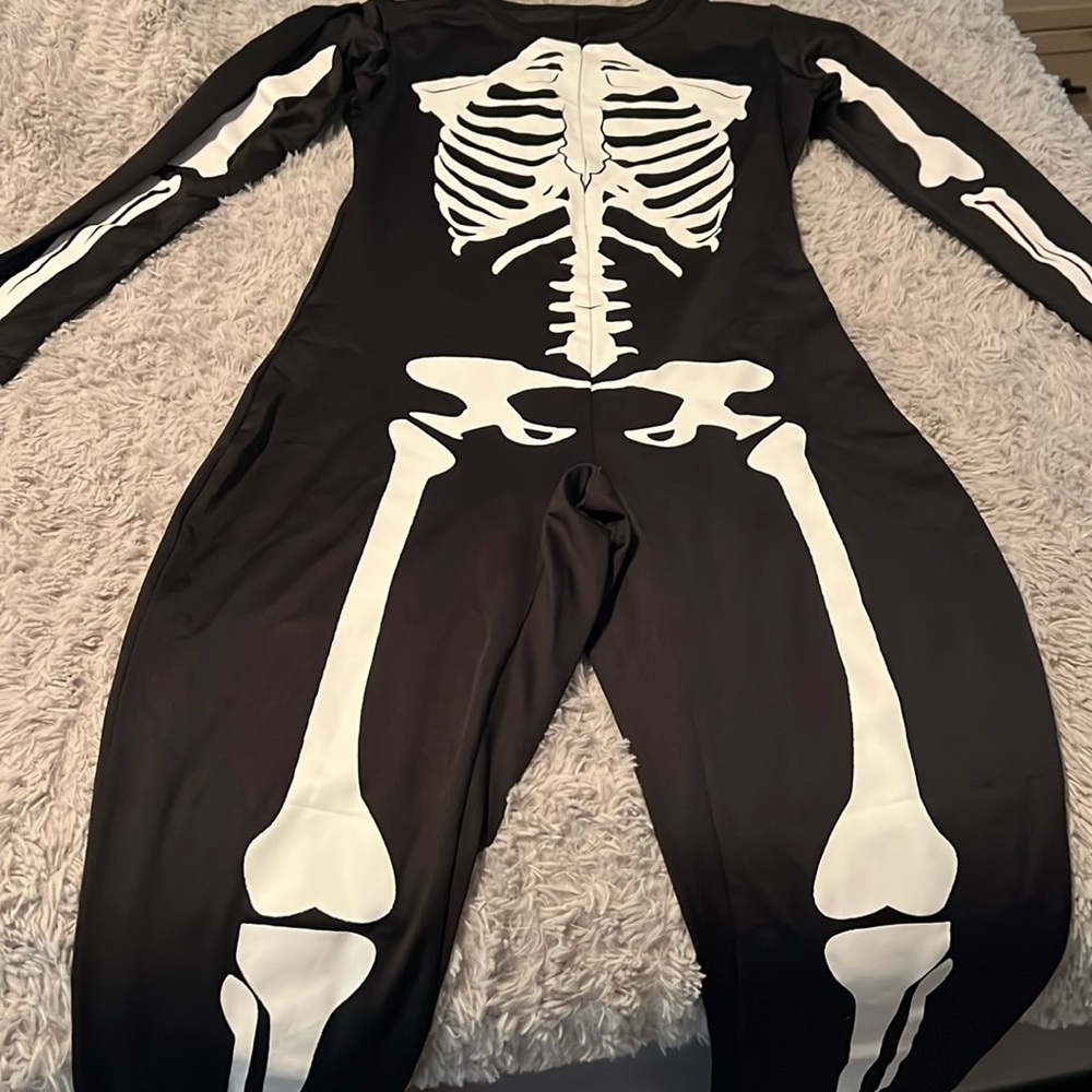 Tipsy Elves Skeleton Bodysuit Size M